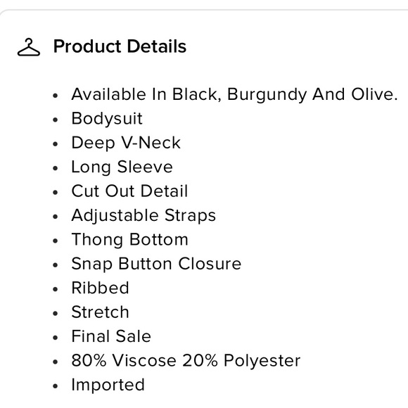 Fashion Nova Black Strappy Bodysuit - Picture 4 of 4